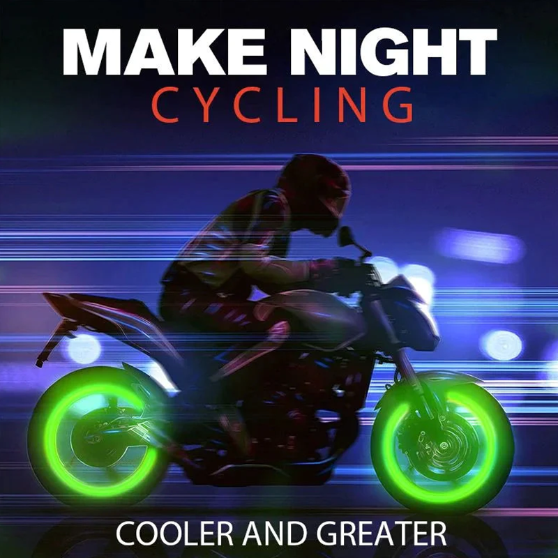 Car luminous tire cap