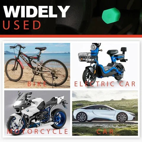 Car luminous tire cap