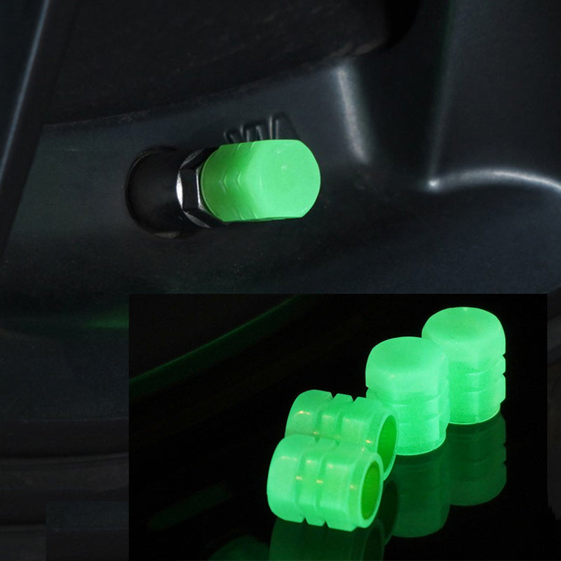 Car illuminated tire valve cap