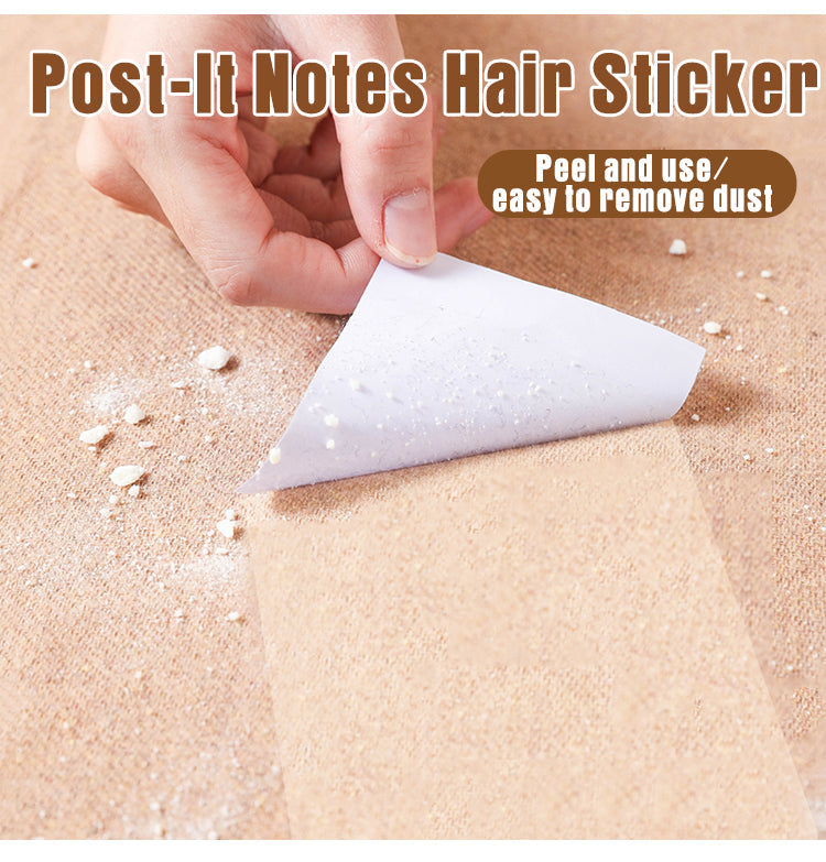 Post-It Notes Hair Sticker
