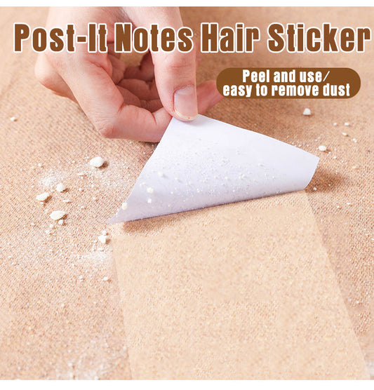 Post-It Notes Hair Sticker