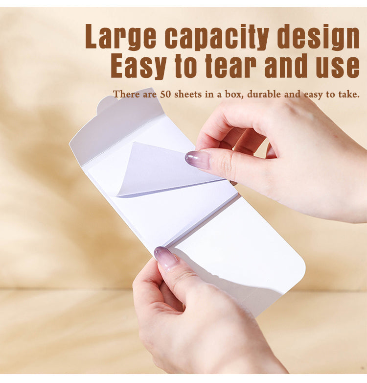 Post-It Notes Hair Sticker