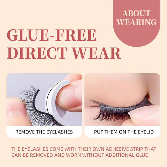 🔥Year-end Sale✨ Reusable Self-Adhesive Eyelashes 🎁Buy 1 Get 1 Free