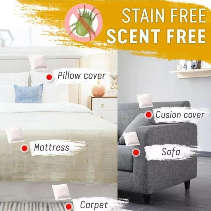 Natural Dust Mites & Bed Bugs Killer (6PCS/PACK)