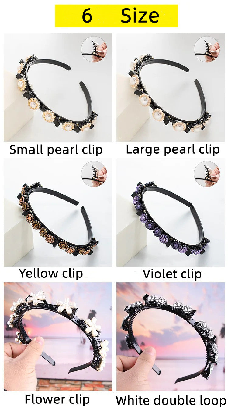 Multi-layer Hollow Braided Hair Band Headband